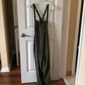 Oliver green maternity coveralls